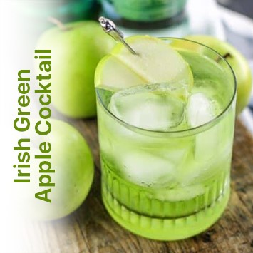 Irish Green Apple Cocktail