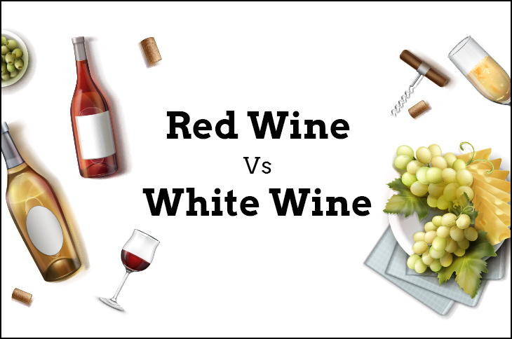 The Difference Between Red Wine and White Wine
