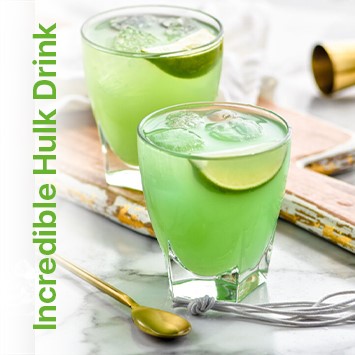 Incredible Hulk cocktail